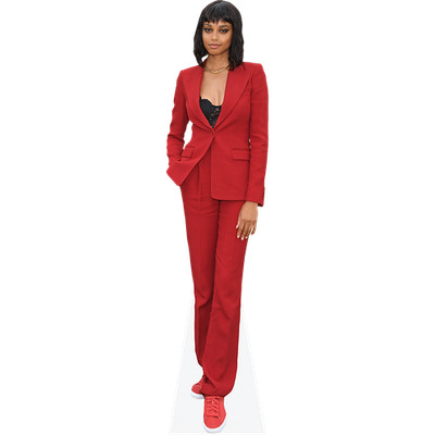 Ella Balinska (Red Suit) Life Size Cutout