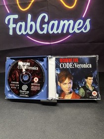 Resident Evil Code: Veronica Sega Dreamcast PAL Complete