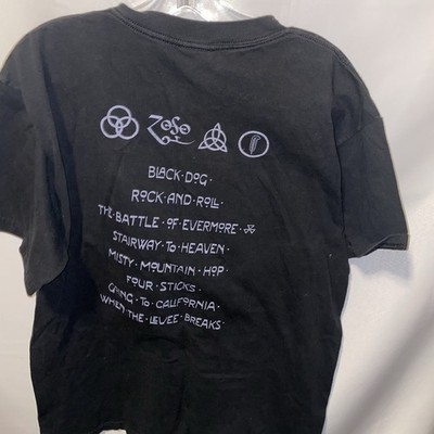 Led Zeppelin IIII Tultex 1999 t shirt black Large Vintage | eBay