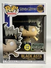 Funko Pop! Black Asta #1556, Black Clover, GITD, EE Exclusive, Animation