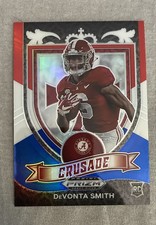 2021 Panini Prizm Draft Picks - Crusade Devonta Smith #165 Red White & Blue...