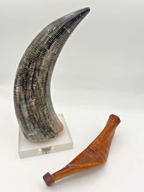 Animal Horn Decor 14 Inches Tall