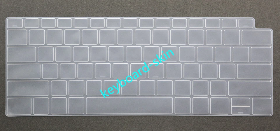 US Keyboard Protector Skin Cover for Dell XPS 13 9300 XPS 13 9310 P117G P117G001 - Image 2 of 4