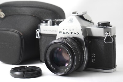 ペンタックス PENTAX SPOTMATIC SP レンズ F1.8 55mm PENTAX - [美品]完動品◎ペンタックスSP ブラック 55mm f1.8
