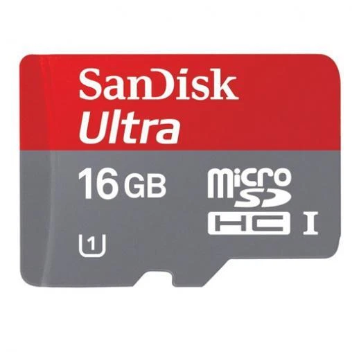 16GB MEMORY CARD SANDISK ULTRA HIGH SPEED MICROSD CLASS 10 MICROSDHC for PHONES - Image 2 of 2