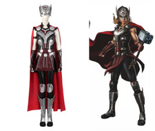 Thor Love and Thunder Jane Foster Cosplay Costume Halloween Outfit Full Suit