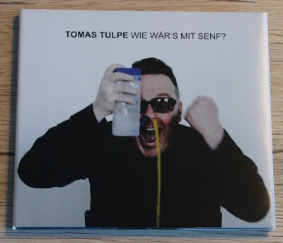 Tomas Tulpe CD Wie Wär's Mit Senf (2014) Synth-pop, Parody Electronic EBM, Punk,