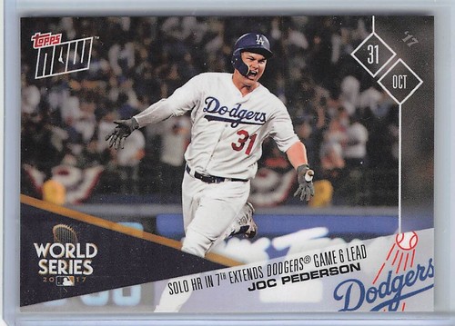 2017 Topps Now 856 Joc Pederson