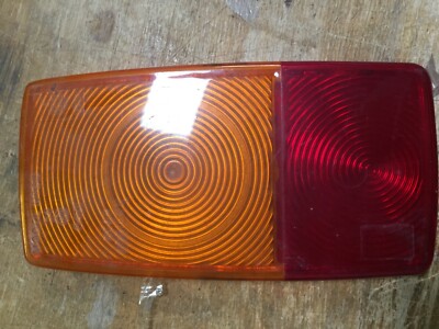 Passend für Rubbolite Nutzfahrzeug Bremsblinkerglas hinten Modell 65 E20