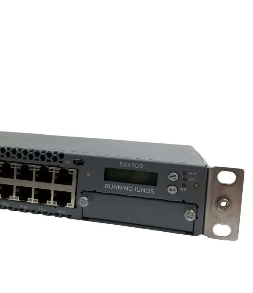 Juniper EX4300-48T 48 Port 10/100/1000BASE-T Switch - COMES WITH DUAL POWER - Image 3 of 4
