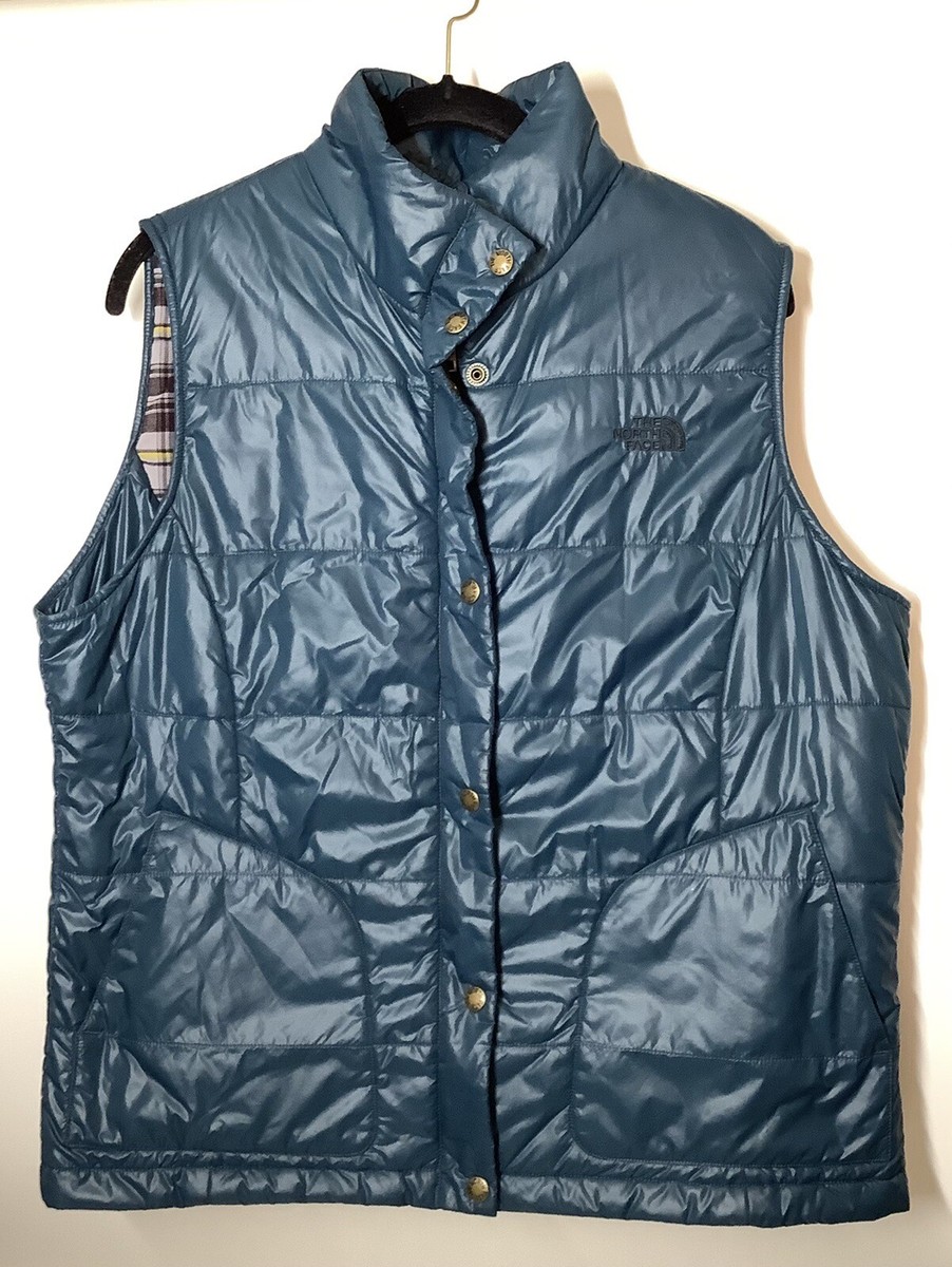 【新品未使用】THE NORTH FACE NEW PUFFY VEST XL The North Face Vest XL Green Full Zip Primaloft Puffer