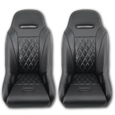 Pair Of Black Apex Suspension Seats 2014-2023 Rzr 1000