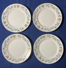 Set of 4 Vintage MS Fine China 6701 Bread Dessert Plates Grapevine Pattern