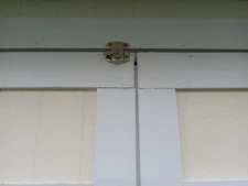 Shed Door Latch Hardware To Fasten Doors Tight Flushed Wi Building 4 Table Latch