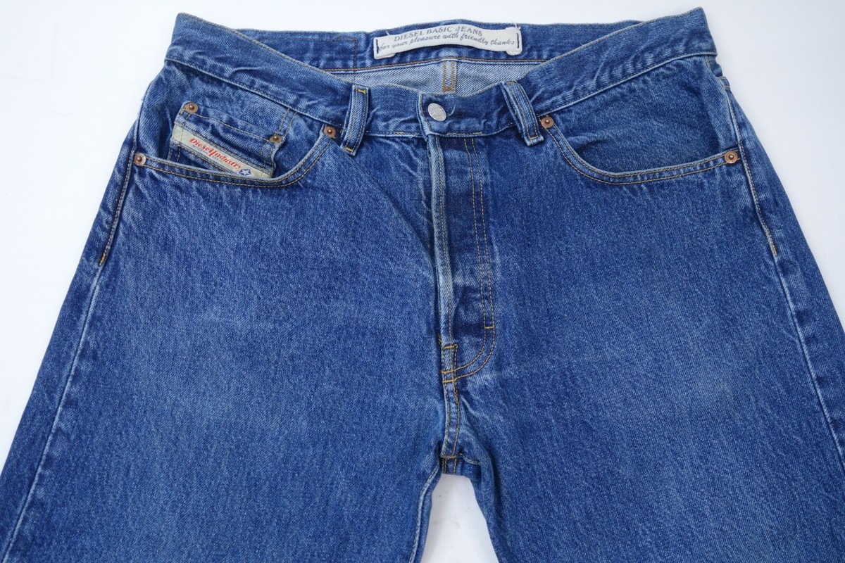 Diesel Keetar Jeans Straight Fit Men Size 34 x 31 Made In Italy | eBay