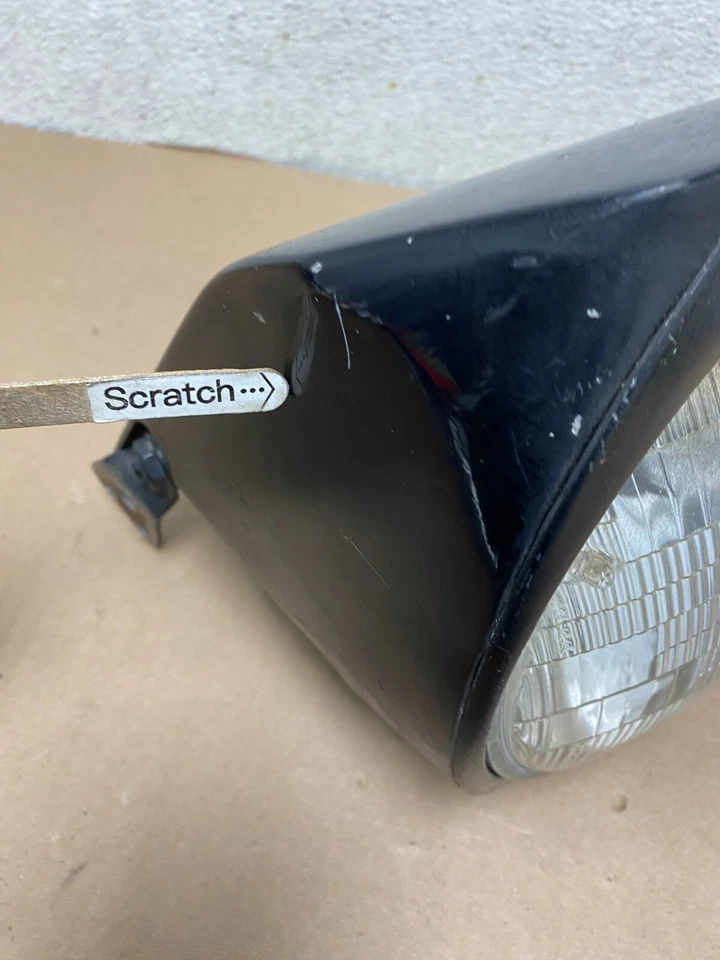 Faro halógeno lateral derecho pasajero Fiat X1/9 1974 a 1983 M9919 DG fabricante original Foto 4 de 4