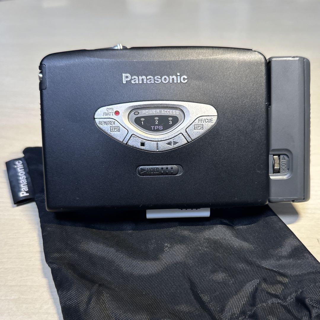 Panasonic RQ-S50 Black stereo cassette player Working Junk Panasonic RQ-S50 Black stereo cassette player Working Junk