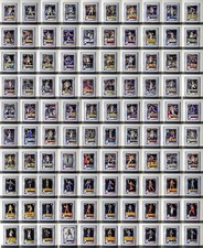 2024-25 Panini NBA Sticker Collection Complete 100 Basketball Card Set