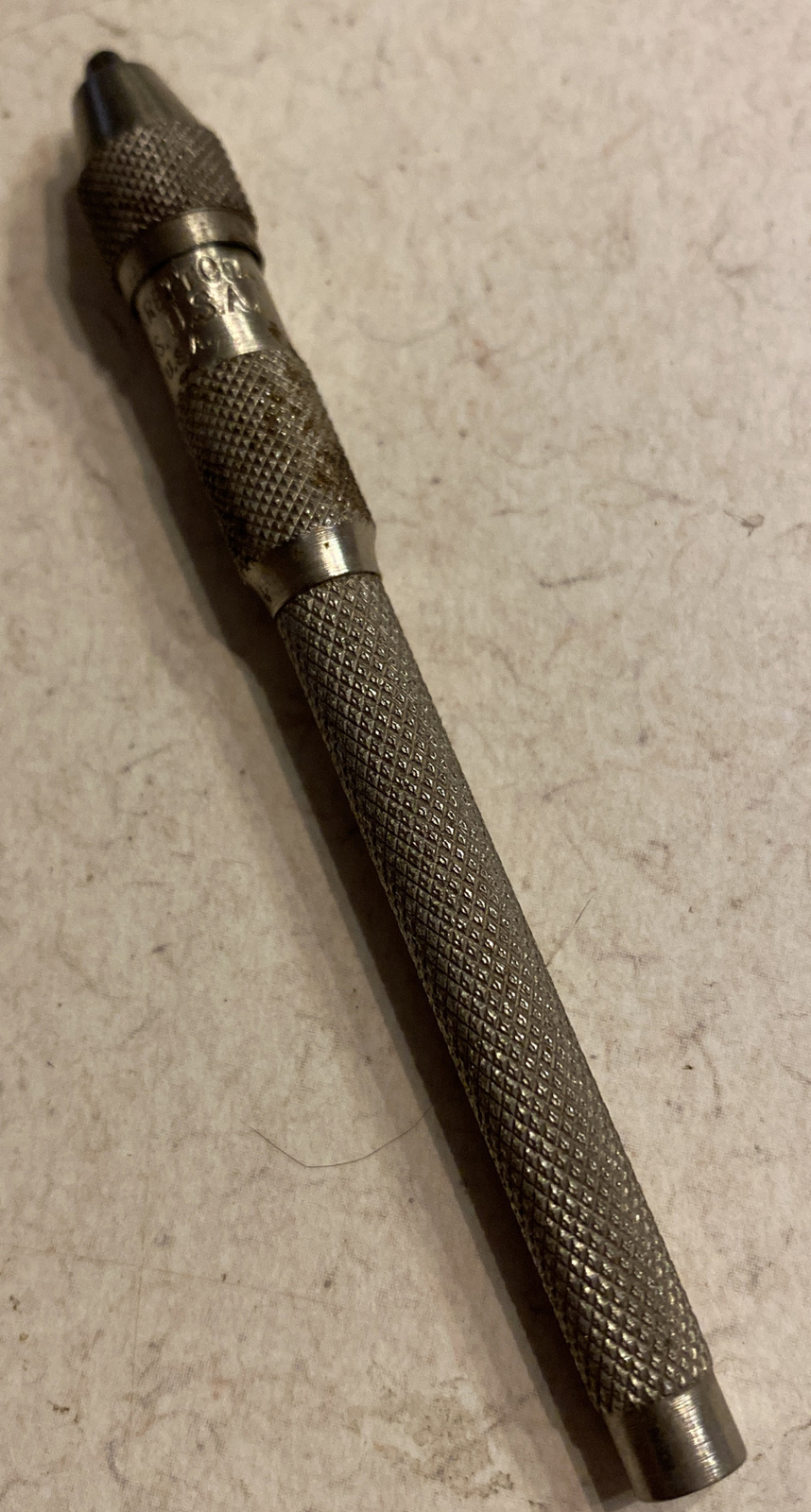 Vintage L.S. STARRETT Co. No. 162 Machinists Pin Vise Tool Athol MA USA