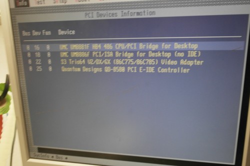 Socket 3 motherboard for 486 PCI ISA IDE 32 b SIMM UMD chipset MP4-P4U885G QDI - Picture 6 of 19