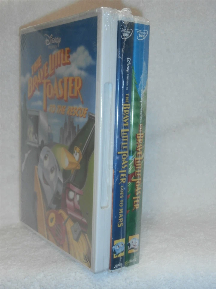 The Brave Little Toaster 3-Movie Collection (DVD, 2019 3-Disc) DISNEY family fun - Image 2 of 4