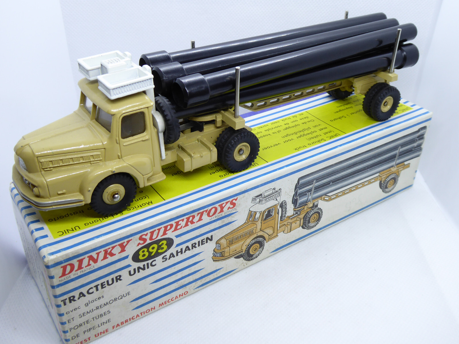 DINKY TOYS UNIC SAHARIEN PIPE LINE
