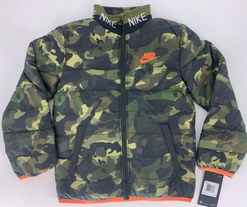 Nike little boys NSW Puffer Jacket Army 