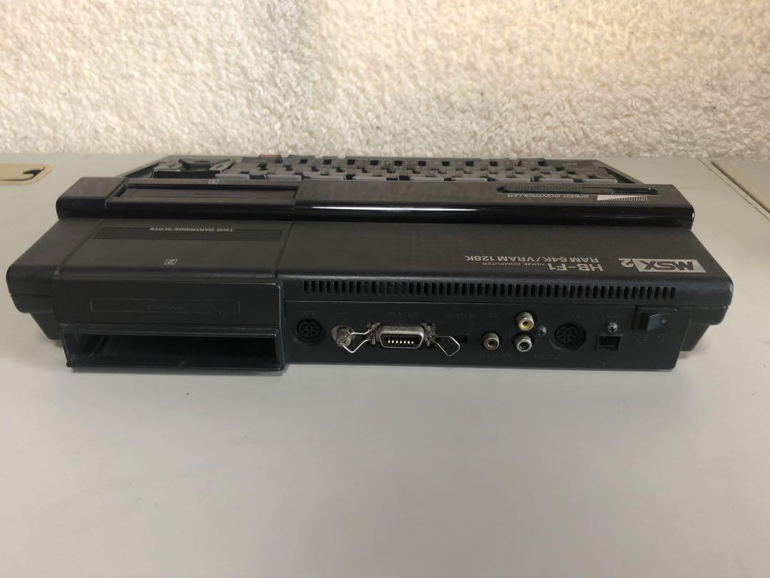 SONY MSX 2 HB-F1 ROM 64K/VRAM 128K Main unit only Operation 