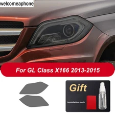 Pre-cut Headlights Smoke Paint Protection Vinyl Tint Wrap Film For Benz GL Class
