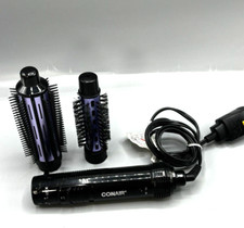Conair 2 in 1 Hot Air Dual Brush Curling Iron Combo Hair Dryer 1"- 1 " CD160PPCS