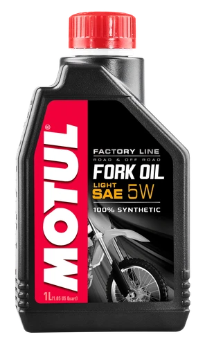 1L MOTUL FORK OIL FACTORY LINE LIGHT 5W ÖL 5W MOTORRAD GABELÖL | 111497