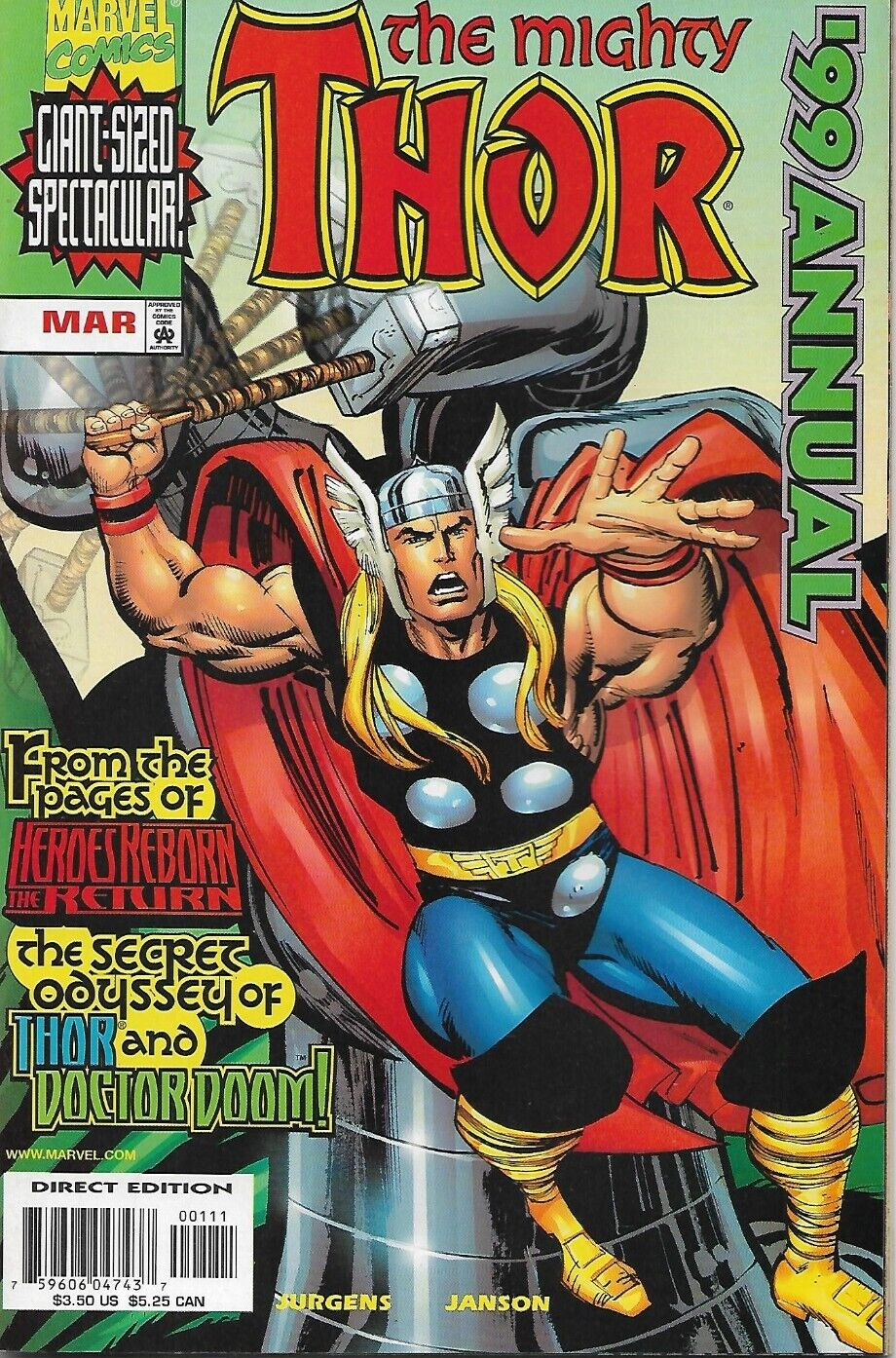MIGHTY THOR ANNUAL 1999 - Back Issue