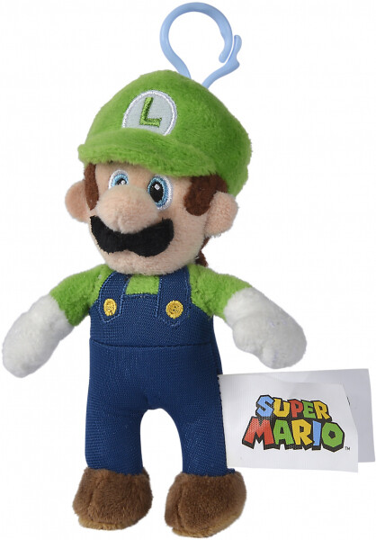 Super Mario - Luigi - Plüsch Schlüsselanhänger 15 cm (NEU & OVP!) Super Mario - Luigi - Plüsch Schlüsselanhänger 15 cm (NEU & OVP!)