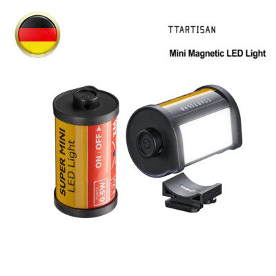 TTARTISAN Mini LED Video Light 3000K/4500K/6000K Rechargeable Small Panel Light