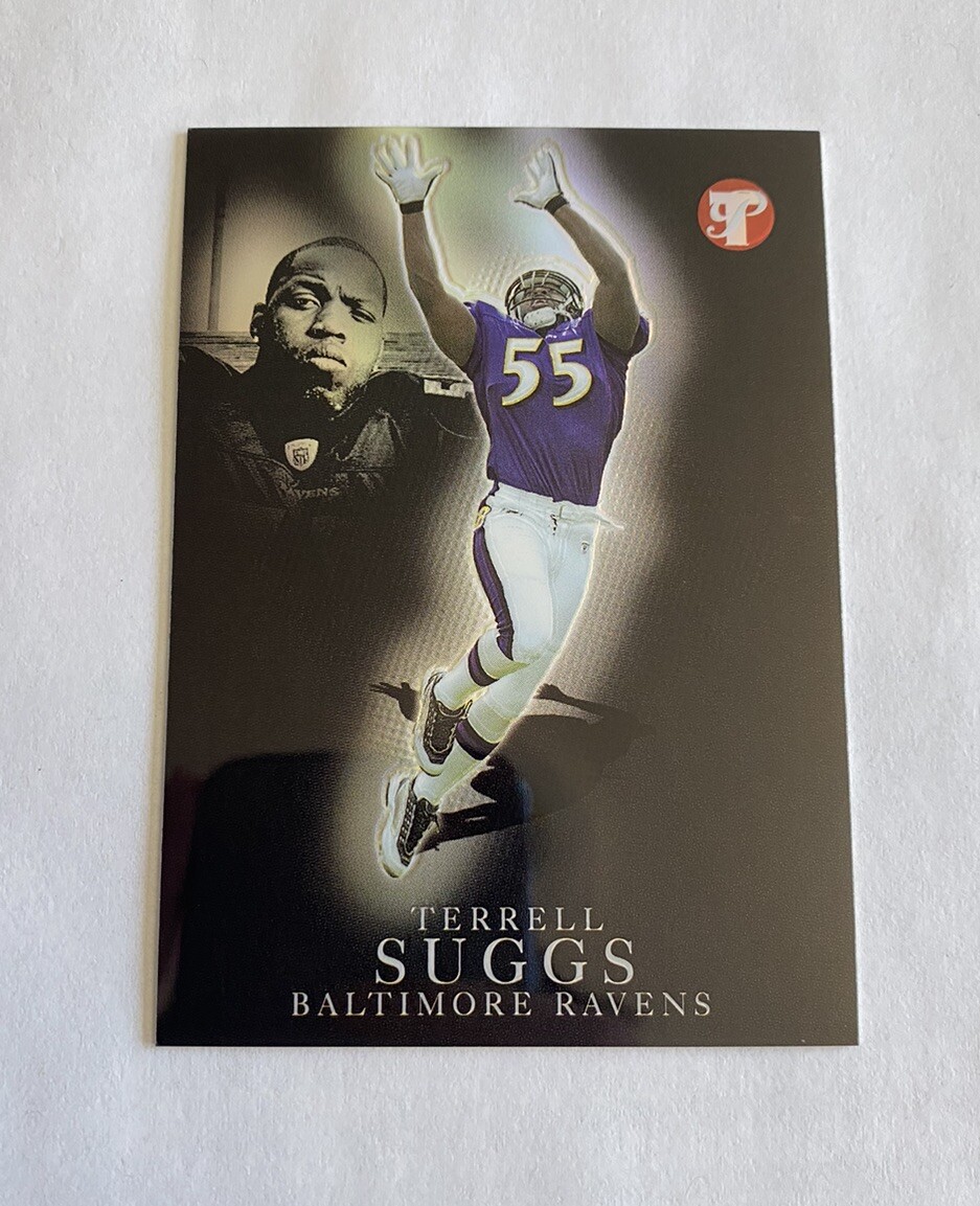 2003 Topps Pristine Refractor /99 Terrell Suggs #146 Rookie RC Baltimore Ravens