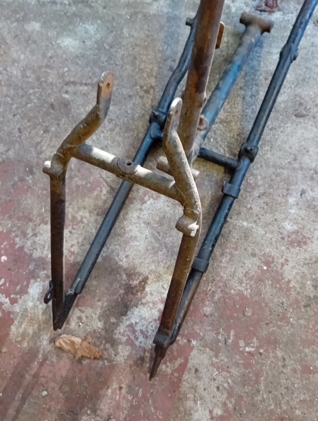 Vintage Motorcycle Frame Francis ? eBay