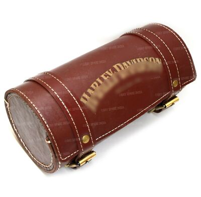 Tool Roll Bag Customize For Harley Motorcycle Davidson Engraved Leather