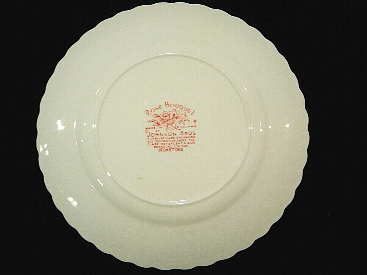 Beautiful Johnson Bros. Rose Bouquet Dinnerware. From $3.99 Beautiful Johnson Bros. Rose Bouquet Dinnerware. From $3.99