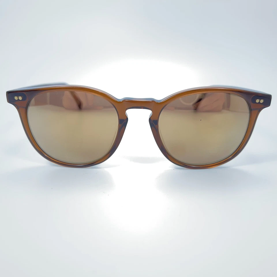 Gafas de sol eléctricas de roble marrón transparente bronce espejo lentes personalizadas 51-20-145 Foto 2 de 4