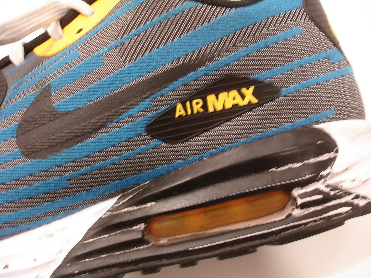 Men's 11 M Nike Air Max Lunar90 Lunar 90 Jacquard 654468-001 Blue