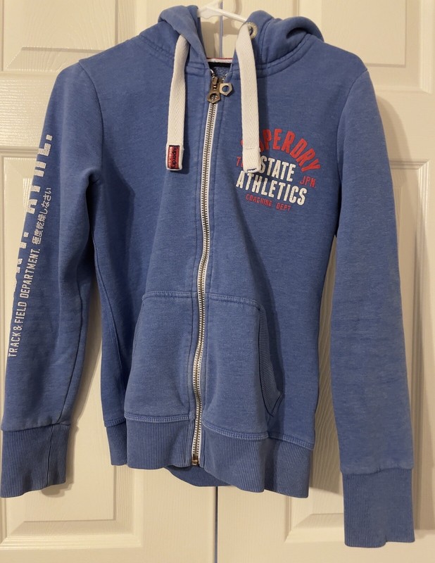Superdry Tokyo Japan Original Hooded Women's Small Jacket