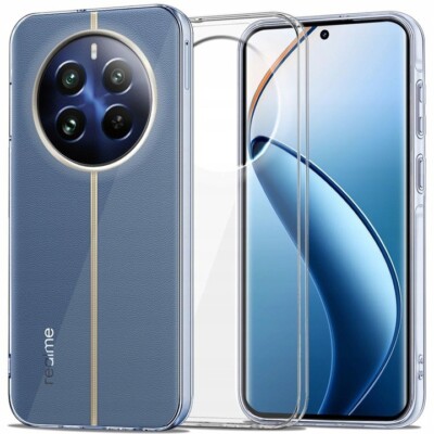 Für Realme 12 Pro Plus 5G - ULTRA PROTECT SLIM Silikonhülle Case Handy Tasche