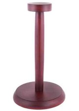 Medieval Wooden Armor Helmet Stand Red Color Wooden Armour Stand For helmet wood
