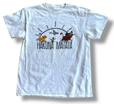 VTG 90  s Lion King Shirt Men S Hakuna Matata Disney Simba  Friends T Shirt