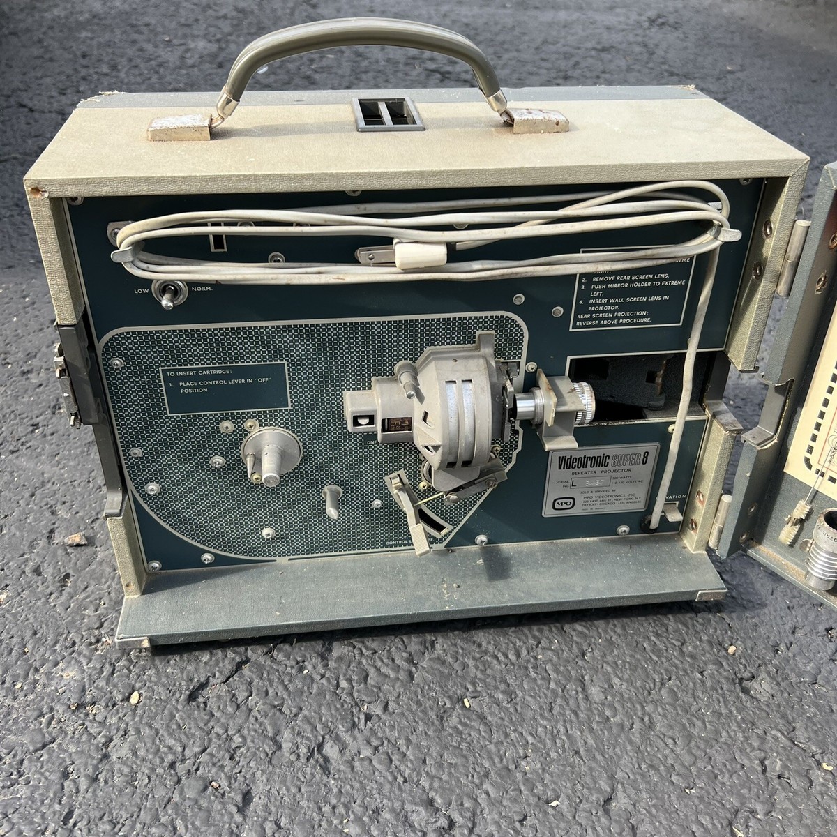 ビンテージ！未使用！Muplet Super 8 フィルムプロジェクター