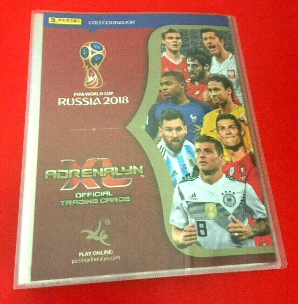 Panini FIFA World Cup Russia 2018 Adrenalyn XL RARE CARDS SET + Free Binder