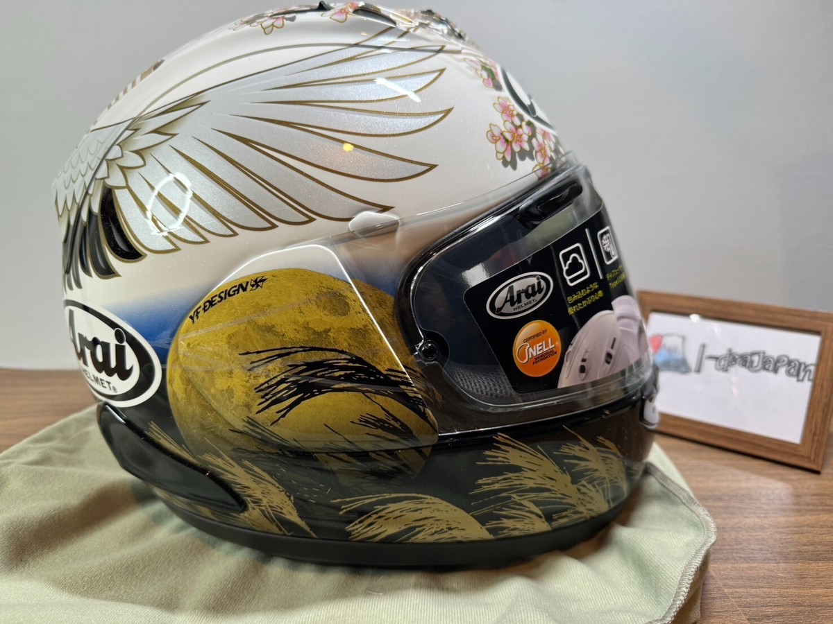 ARAI RX-7X TSUBASA Japanese design with lucky cranes FULL FACE