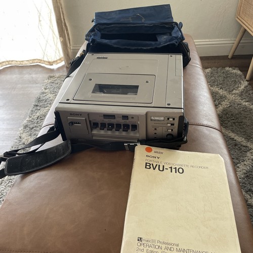 Vintage Sony UMATIC Portable Video Tape Recorder/Player VO4800 eBay