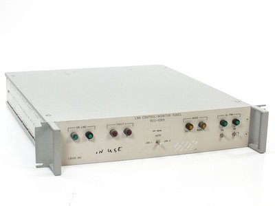 Locus LNA Control / Monitor Panel - SatCom RF Microwave 19'' Rack-mount RDS-1089