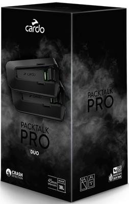 Cardo Packtalk Pro Duo Bluetooth Kommunikationssystem Doppelpack
